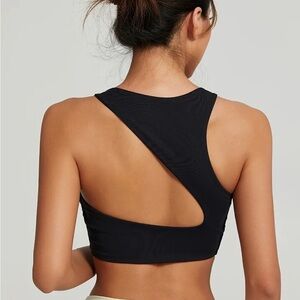 Marie Louise Paris (MLP) Elegance Asymmetrical Bralette/Sports Bra Size Large